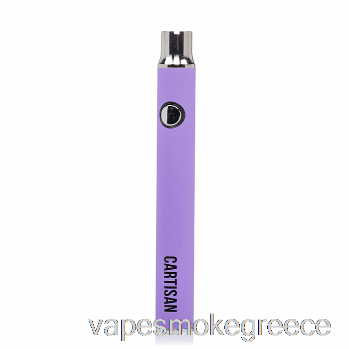 Vape Greece Cartisan Button Vv 350 510 μπαταρία μωβ